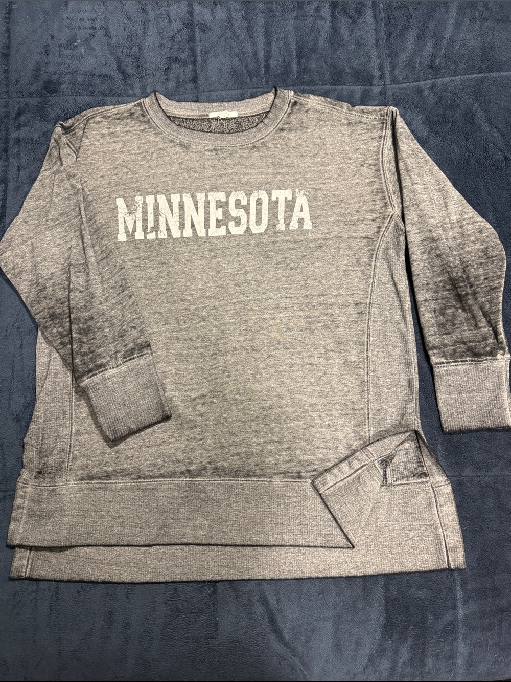 Maurices Grey Minnesota Crewneck Sweatshirt
